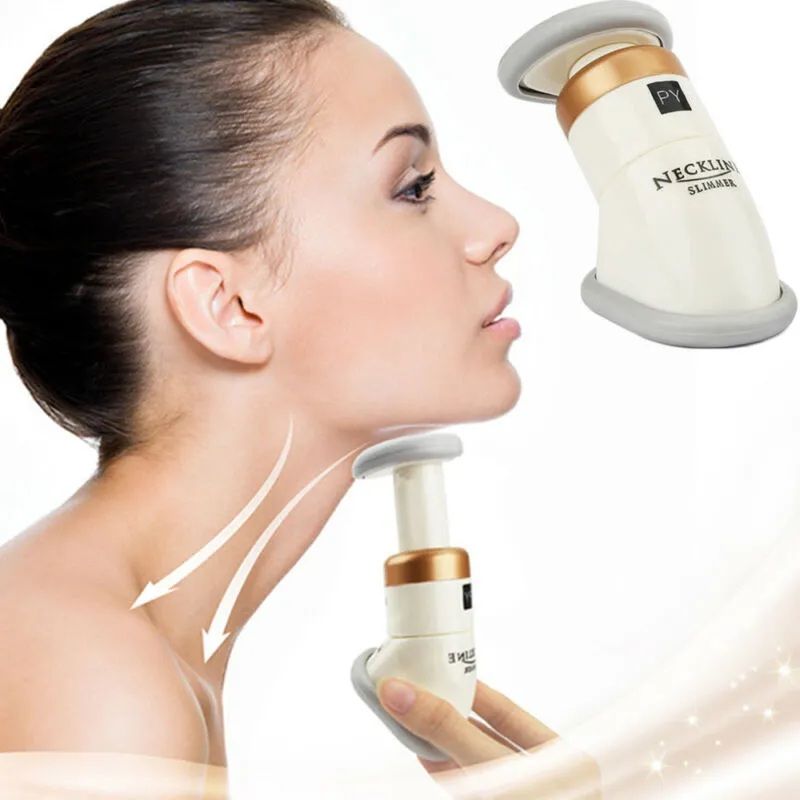 Neckline Slimmer Double Chin Exerciser Massager Thin Jaw Reduce Double Chins