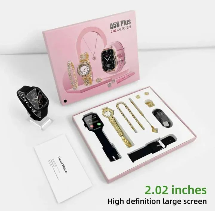 Smart Watch and Jewellery Combo